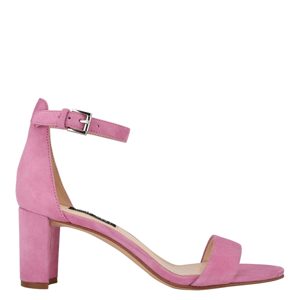 Nine West Pruce Ankle Strap Block Heel Sandal - Picture 4 of 10